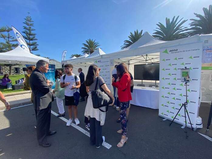 Imagen del stand de Aena / TA